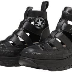 新品未使用　コンバース TREKWAVE GLADIATOR HI BLACKの画像