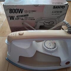 中古品 SANYO スチームアイロン A-SF80