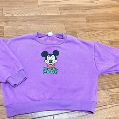 トレーナー Disney ミッキー 裏起毛 100サイズ
