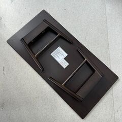 店頭引渡し 中古 ニトリ 折りたたみテーブル ラポール 棚付き 家具の画像