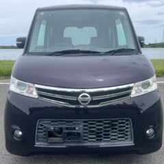 日産　ルークス　ハイウェスターターボ　H22年式　7万キロ　ICターボ　両側パワスラ　ナビ　ETC 最上級グレードの画像