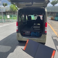 ベッドキット付き車中泊仕様　軽ソロキャンパー貸します。単身引っ越しなどにもどうぞ。 − 大阪府