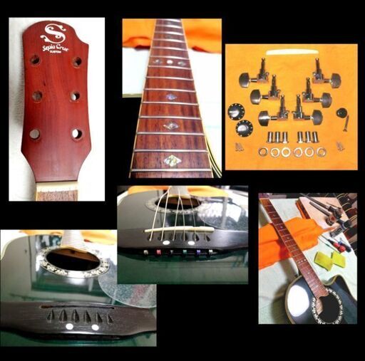 ギター Sepia Crue Custom EA-300 ☆Ovation タイプ☆Sepia Crue custom EA300-BLS (J-Studio