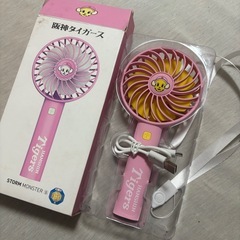 阪神タイガース ミニ扇風機の画像