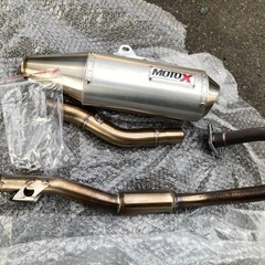 ［値下げしました］motoxフルエキゾーストの画像