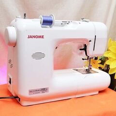 【◆簡単操作◆JANOME家庭用ミシンJN-700】整備済み品 現品管理番号：s0509_001wの画像