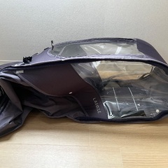 子ども乗せ自転車用レインカバー前後2個セット　ラボクル　LABOCLE