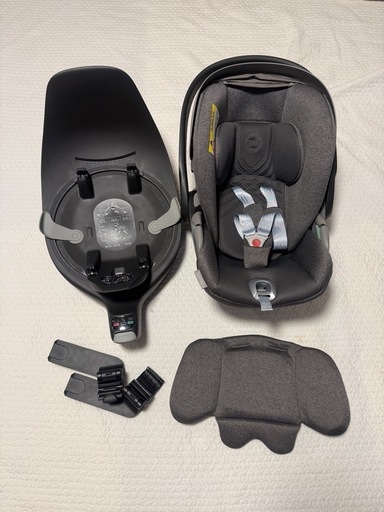Cybex チャイルドシート グレー + アダプター（メリオシリーズ