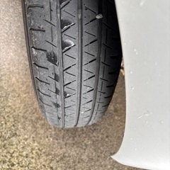 日産クリッパー鉄ホイルタイヤ6山