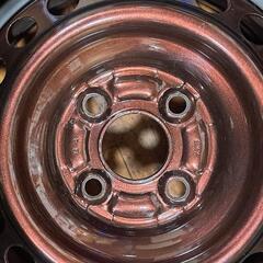 ホンダ14インチ4穴スチールホイールの画像