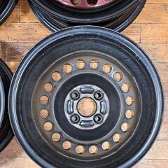 ホンダ14インチ4穴スチールホイールの画像