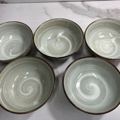 ⭐︎値下げ⭐︎O 2505-341 九谷焼 光園 茶碗  5つ バラ売り不可 中古美品の画像