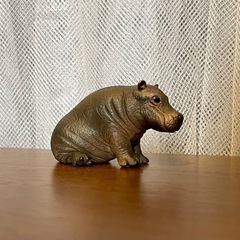 シュライヒ ワイルドライフ カバ (仔) フィギュアの画像