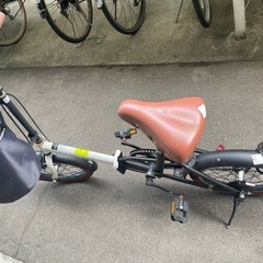 (取引中)折りたたみ
自転車 ホワイトの画像