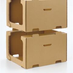 レンゴー現場のチカラ　段ボール収納5枚　未使用