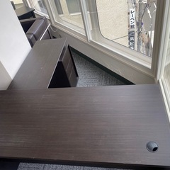 L型デスク