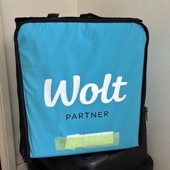Woltのデリバリーバッグ