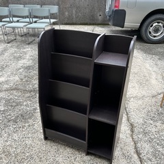本棚　ブラウン　