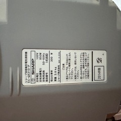 SHARP コード式掃除機の画像