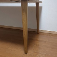 飛騨産業 ダイニングテーブル 150*85 ナラ無垢材の画像