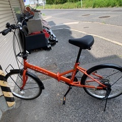 イオンで買った折り畳み自転車20インチ