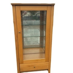 【中古品】木製ショーケース
