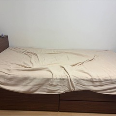 ★収納多数✨シングルベッドの画像