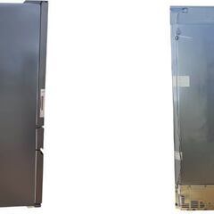 【レガストック川崎本店】SHARP シャープ ノンフロン冷凍冷蔵庫 415L SJ-GT42D-T 2018年製 プラズマクラスター ガラストップ 両開き 4ドア メタリックブラウンの画像