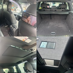 美車 車検R9.2月迄 当たり車 ポルシェ カイエン V6 3.6L 957型 SR 黒革シート パナソニック　フローティングナビ ETC BC リアモニター×2の画像