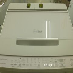 HITACHI 全自動洗濯機 ビートウォッシュ 洗剤自動投入 10.0㎏ 2023年製 BWーX100H形の画像