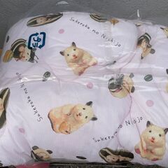 ★未使用★ しまむら 肌掛け布団 シングルサイズ 助六の日常 ふとん 