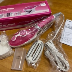 ほぼ未使用美品　ハンディーアイロン&スチーマー
