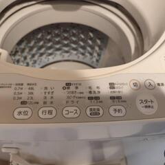 洗濯機 美品 東芝製の画像