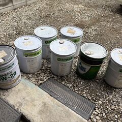 廃油差し上げます。20Lペール缶7～8缶ほど有ります