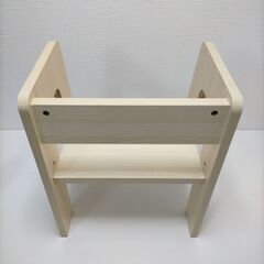 【クローバー】キッズチェア 子供椅子 木製 ２段階調節 250512-3Tの画像