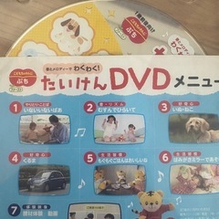 しまじろうのたいけんDVDの画像