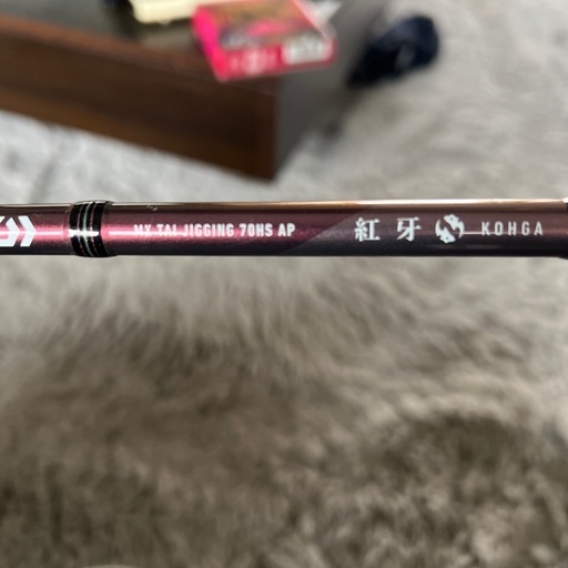 SLJ マダイジギング　ロッドとリール