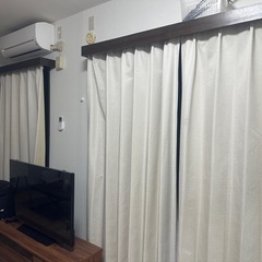 カーテン2枚組み2セット