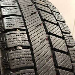 【BS BLIZZAK VRX3 155/65R14】スタッドレス【SUZUKI スペーシアギア 純正ホイール 14インチ 4.5J4HPCD100+45】21年製 バリ溝　(MTC858)クレジットカード QRコード決済可能の画像
