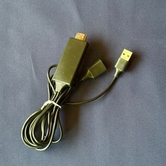 [iPhone/iPadの画面をテレビに映せる！]HDMI変換アダプターの画像