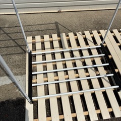 パイプハンガー　白の画像