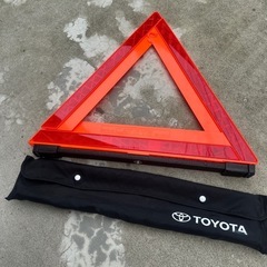 TOYOTA純正 三角表示板