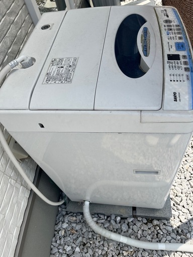 サンヨーasw-70pe2 (きぐるみ) 床波の生活家電《洗濯機》の中古