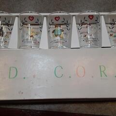 COUNTRY HOME アニマルグラス5個セット