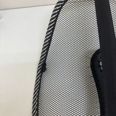 メッシュ背もたれサポート クッション カーシート用 オフィスチェア対応 腰サポートの画像