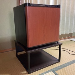 冷蔵庫 小型 46L 1ドア 棚のセット