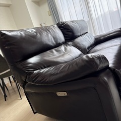 【無料】
3人掛け　電動ソファ