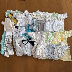 新生児肌着大量＆おまけ付き