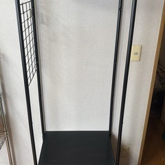 収納ケース付きラック