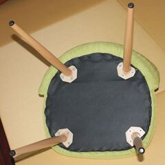 チェア　グリーン　Cafe Chair ｘ 2脚の画像